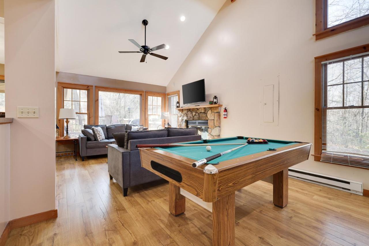 Pocono Mountain Home , Hot Tub- 1 Mile To Skiing! تانيرسفيل المظهر الخارجي الصورة